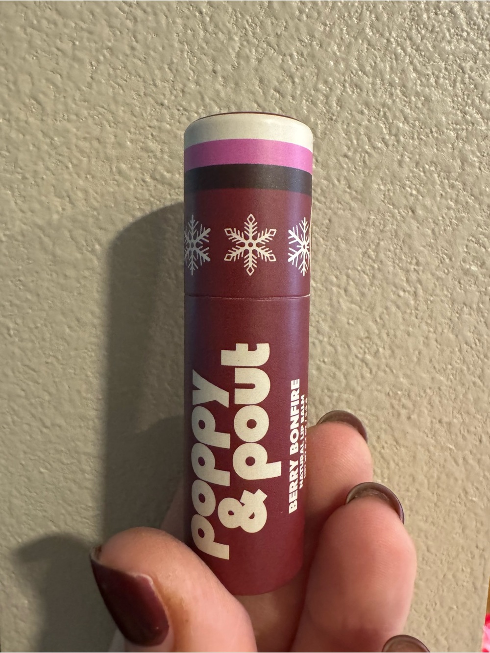 Poppy & Pout Berry Bonfire Lip Balm